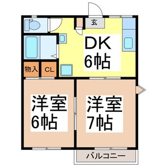 間取図 フォーブルエクラン