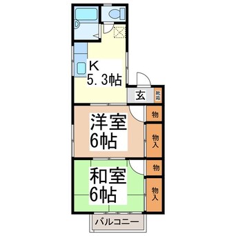 間取図 戸倉ハイツ