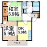 フレッシュタウンNGIII 2Kの間取り