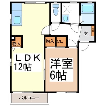間取図 ディアスさかい