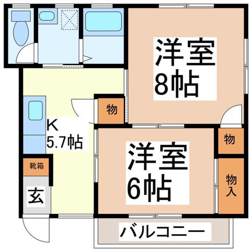 間取図 ケーズハウス