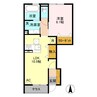 MIYA residence 1LDKの間取り