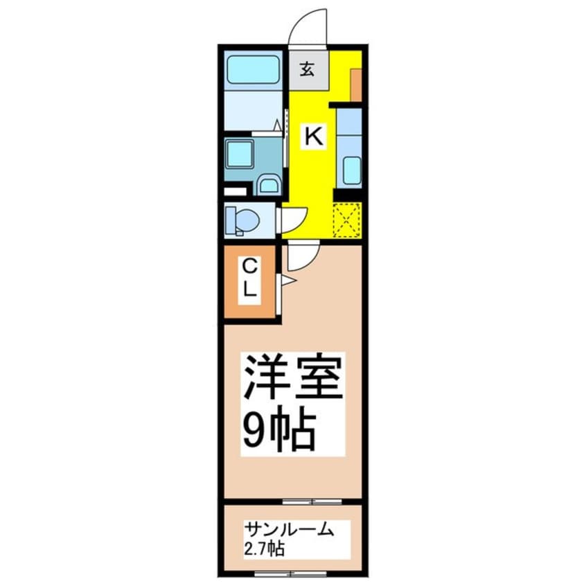 間取図 シャルマン櫻街　リリパット