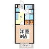 アレーテス・クレア 1Kの間取り