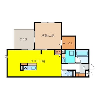 間取図 Cozy Court（ｺｰｼﾞｰｺｰﾄ）