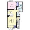 ボイジャー 1LDKの間取り