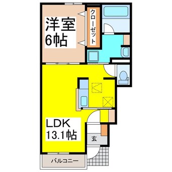 間取図 クローバー