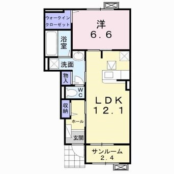 間取図 アイリス・ＳII