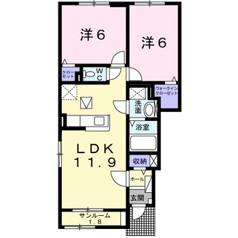 間取図 フォルトゥーナN