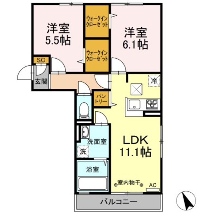 間取図 オーキッド