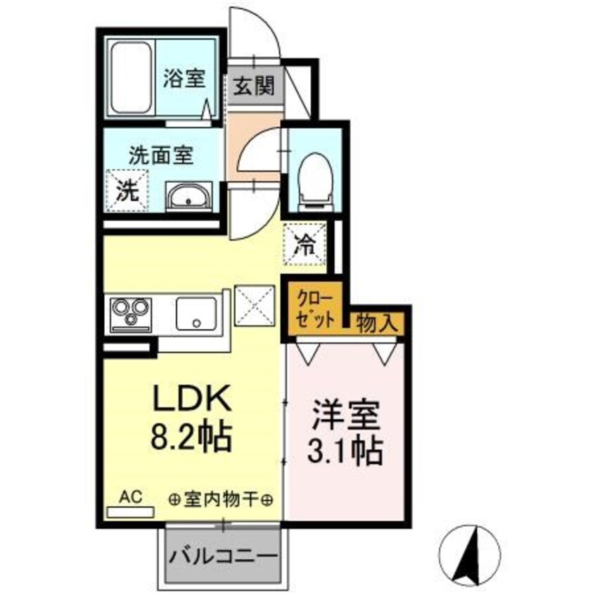 間取図 The海津