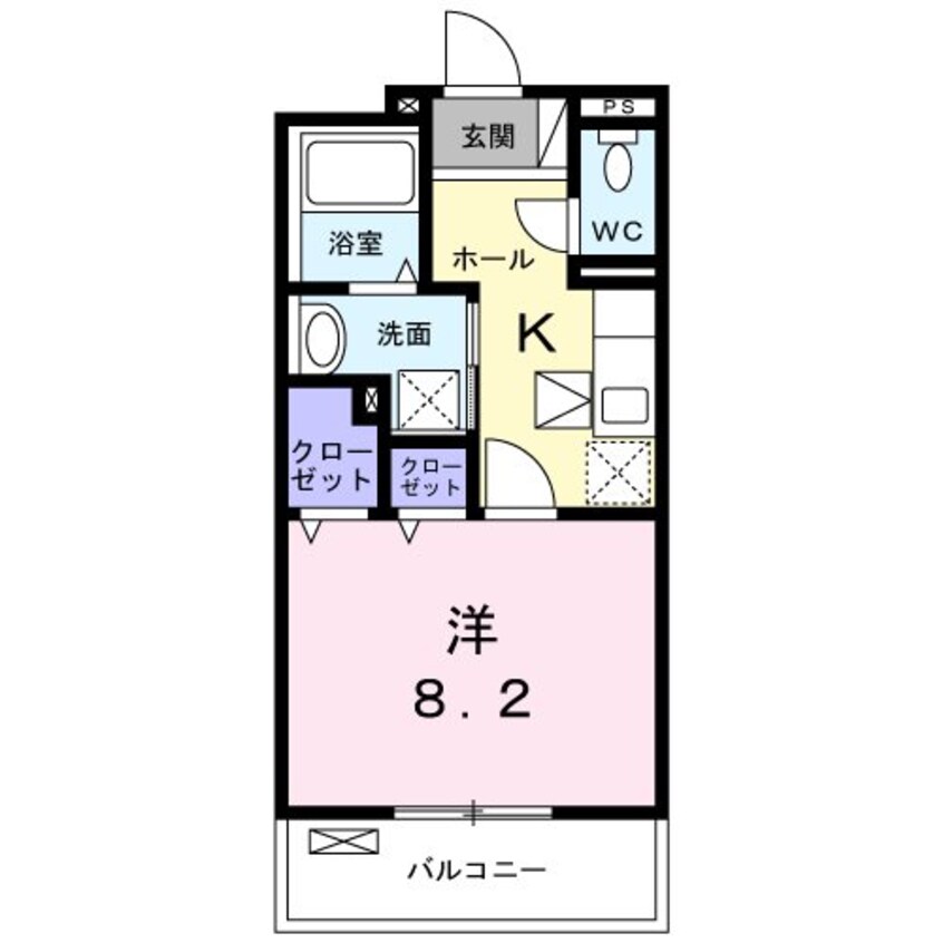 間取図 N・Sグランデ