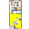 N・Sグランデ 1LDKの間取り
