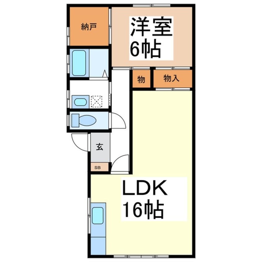 間取図 サンビレッジあい