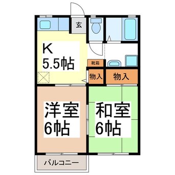 間取図 ニューセジュールイシイ