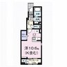 ルーセンス 1Rの間取り