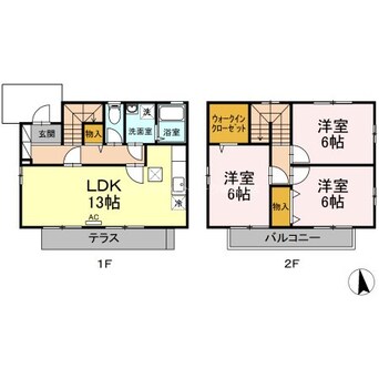 間取図 アヴェニール２１