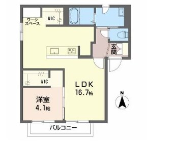 間取図 篠ノ井線/松本駅 バス18分信大横田循環線　総合体育館下車:停歩4分 2階 築23年