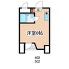 篠ノ井線/松本駅 徒歩9分 5階 築39年 1Rの間取り
