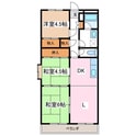徒士町アパルトメントの間取図