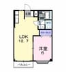 大糸線/北松本駅 徒歩56分 2階 築30年 1LDKの間取り