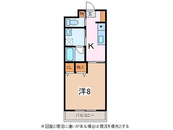 間取図 篠ノ井線/村井駅 徒歩11分 1階 築22年