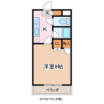 間取図 シャトレーヒグチ