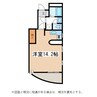篠ノ井線/松本駅 バス:15分:停歩6分 3階 築35年 1Rの間取り