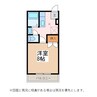 篠ノ井線/平田駅 徒歩10分 2階 築32年 1Kの間取り