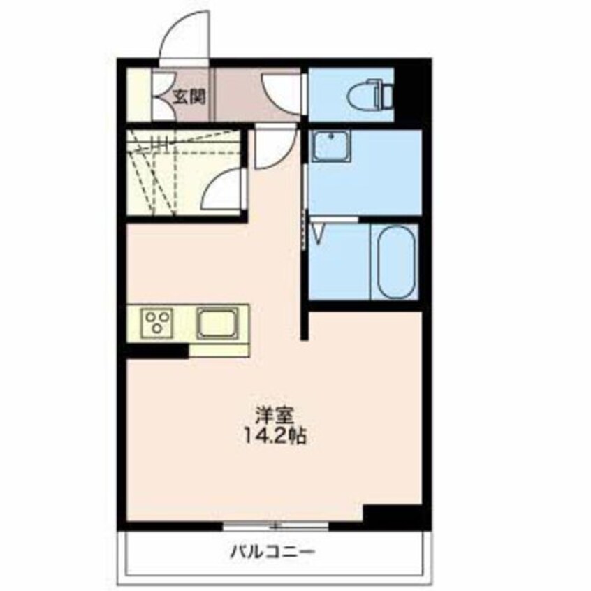 間取図 アルピコ交通上高地線/西松本駅 徒歩15分 1階 築8年