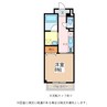 千歳橋ビル 1Kの間取り