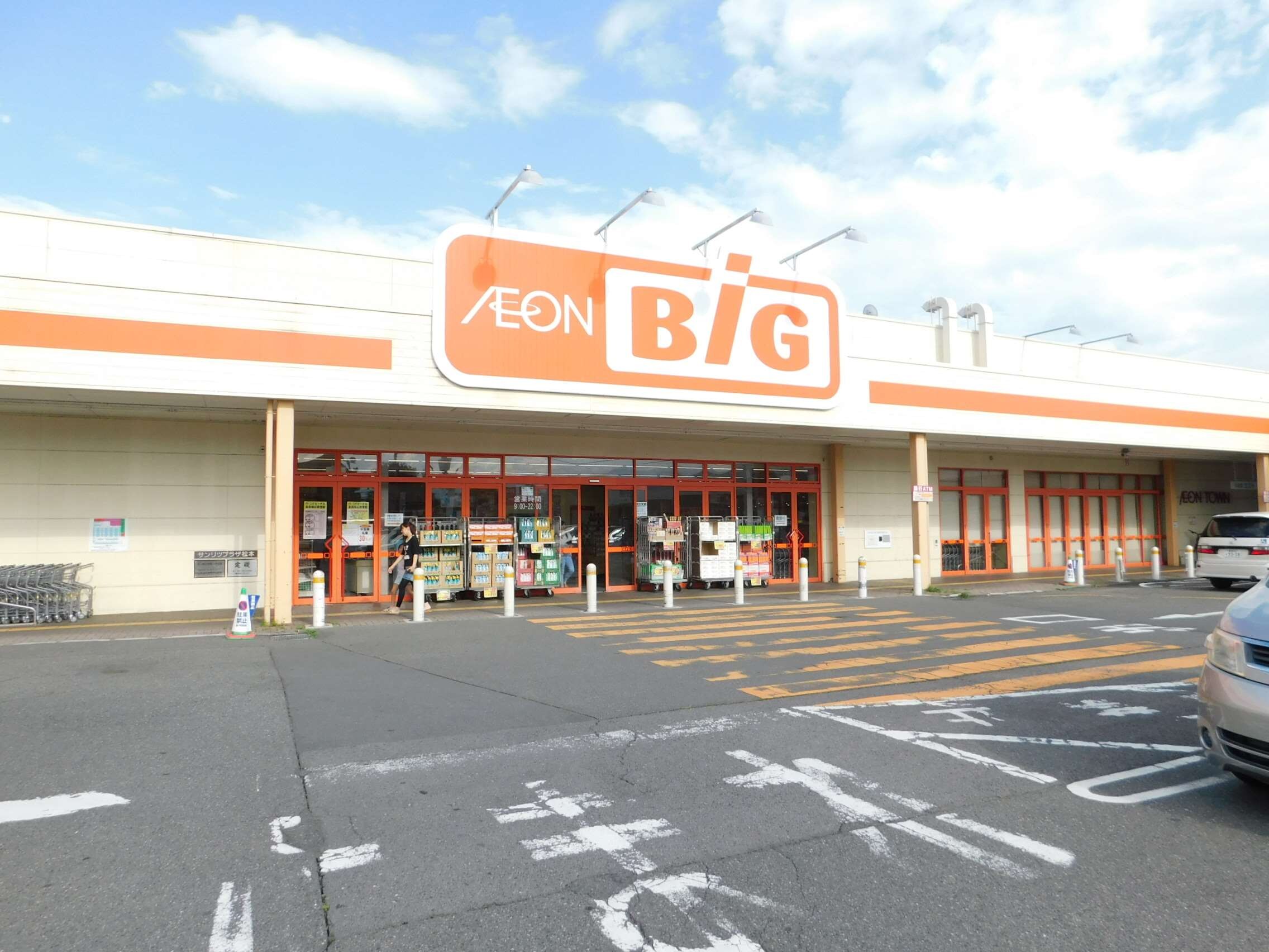 The Big（ｻﾞ･ﾋﾞｯｸﾞ） 松本村井店(スーパー)まで558m 篠ノ井線/村井駅 徒歩9分 1階 築35年