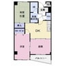 篠ノ井線/松本駅 徒歩11分 8階 築26年 3DKの間取り