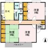 篠ノ井線/松本駅 バス:10分:停歩6分 2階 築31年 3DKの間取り