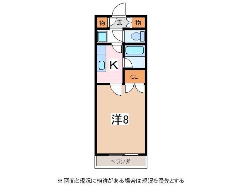 間取図 パークハイツ島内