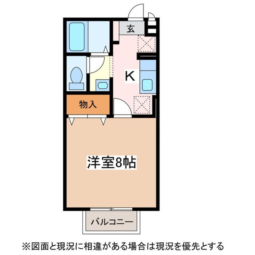 間取図 アルピコ交通上高地線/大庭駅 徒歩11分 1階 築21年