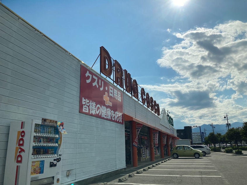 ﾄﾞﾗｯｸﾞｺｽｺ笹部店(ドラッグストア)まで730m 篠ノ井線/松本駅 バス15分山形線　笹部団地下車:停歩7分 1階 築32年