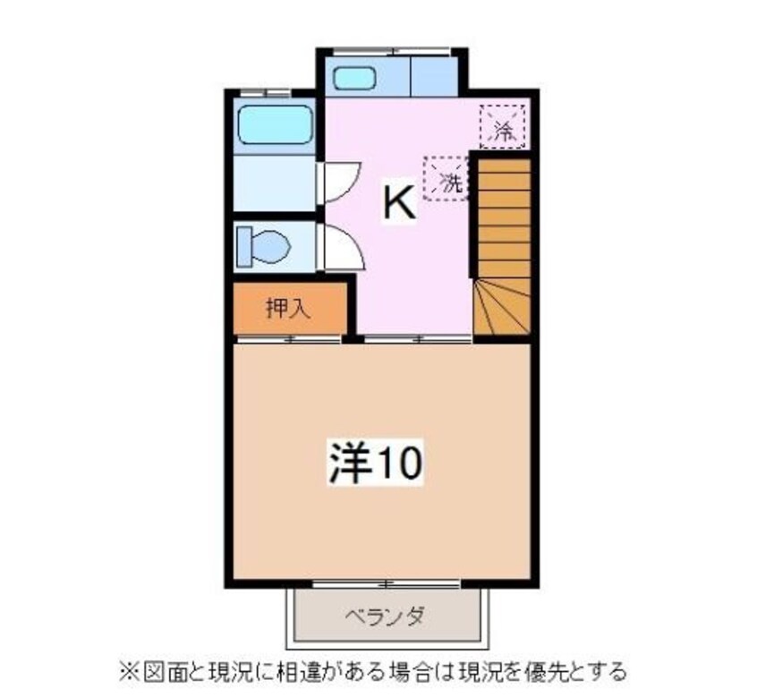 間取図 アルピコ交通上高地線/大庭駅 徒歩11分 2階 築18年