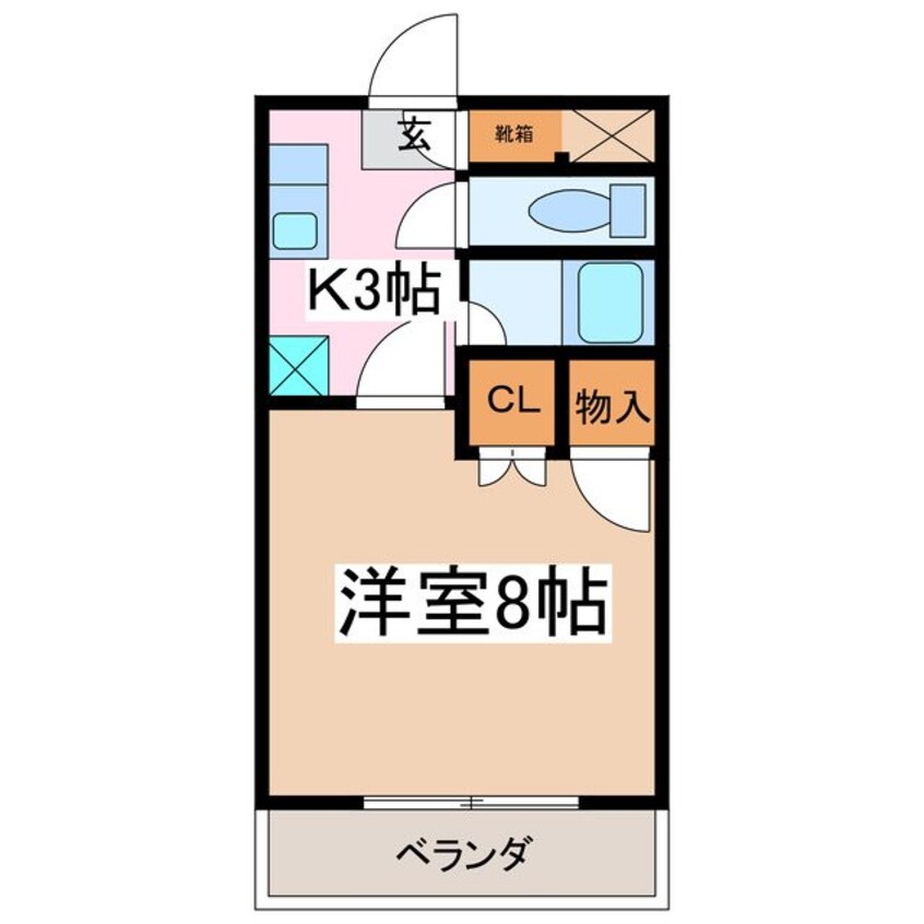 間取図 アップルズＮ