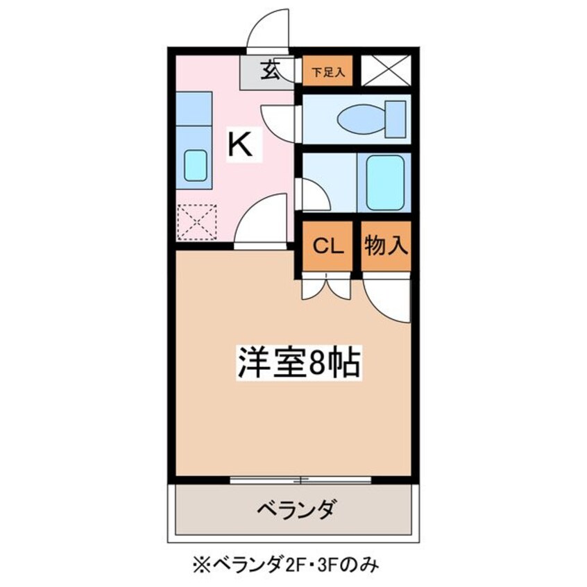 間取図 アップルズＮ