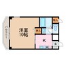 篠ノ井線/松本駅 徒歩5分 8階 築22年 1DKの間取り