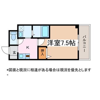 間取図 ロワール中央ビル
