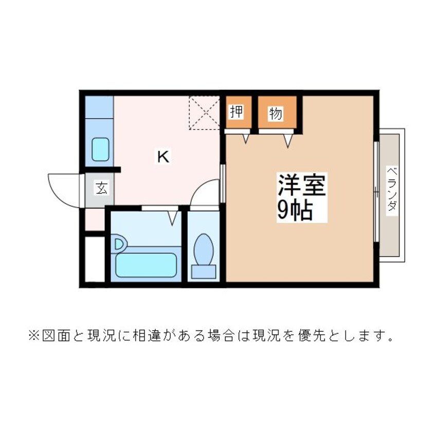 間取図 篠ノ井線/松本駅 バス5分清水下車:停歩10分 1階 築29年