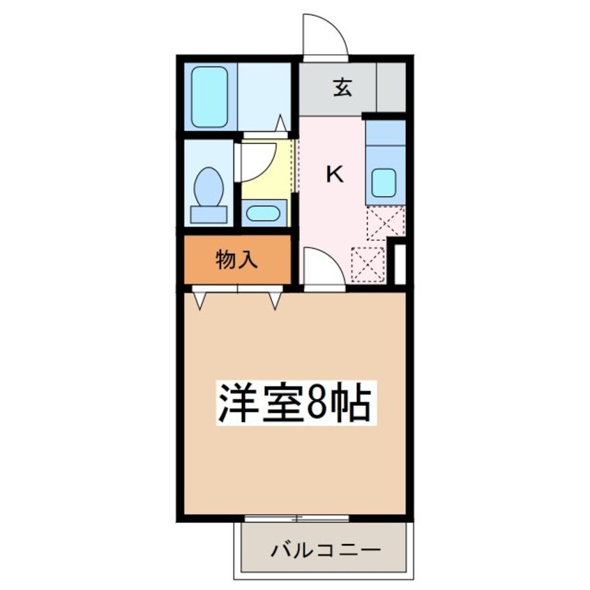 間取図 アベニューミスズ