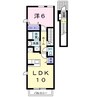 アルピコ交通上高地線/西松本駅 徒歩16分 2階 築15年 1LDKの間取り