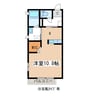 篠ノ井線/松本駅 徒歩10分 1階 築17年 1Rの間取り