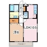 アルピコ交通上高地線/渚駅 徒歩15分 3階 築23年 1LDKの間取り
