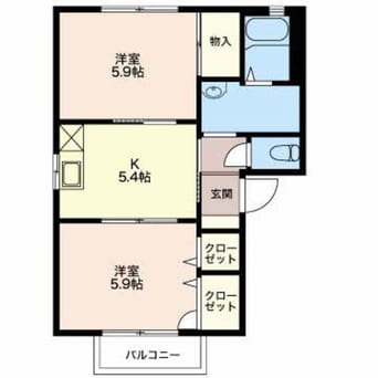 間取図 メゾン北深志