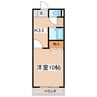 篠ノ井線/南松本駅 徒歩24分 2階 築26年 1Kの間取り