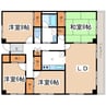 篠ノ井線/松本駅 バス:20分:停歩11分 4階 築26年 4LDKの間取り